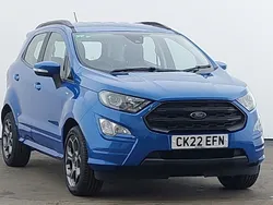 Blue Used 2022 Ford Ecosport ST-Line SUV | £14,998 (Fair price)