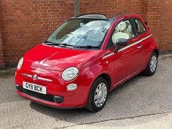 Red Used 2011 Fiat 500C Pop Cabriolet | £2,795 (Fair price)