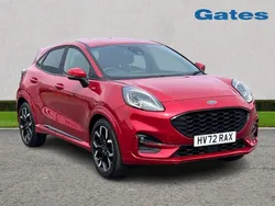 Red Used 2022 Ford Puma ST-Line X Hatchback | £16,499 (A bit pricey)