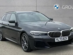 Grey Used 2024 BMW 530e M Sport Estate | £36,495 (Fair price)