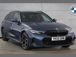 Blue Used 2025 BMW 320 M Sport Estate | £33,491 (Fair price)