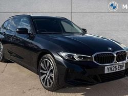 Black Used 2025 BMW 320 Sport Line Estate | £34,080 (Fair price)