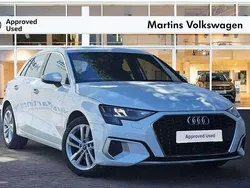 White Used 2023 Audi A3 Sport Hatchback | £21,995 (Good price)