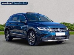 Blue Used 2023 VW Tiguan Elegance SUV | £27,149 (Fair price)