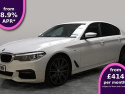 White Used 2020 BMW 530 M Sport Sedan | £26,444 (Fair price)