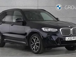 Black Used 2022 BMW X3 M Sport SUV | £35,650 (Fair price)