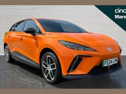 Orange Used 2024 MG MG4 EV Trophy Hatchback | £18,511 (Fair price)