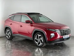 Red Used 2022 Hyundai Tucson Ultimate SUV | £23,600 (Fair price)