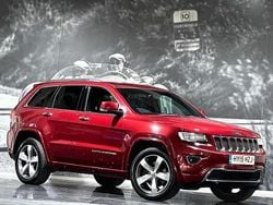 Red Used 2015 Jeep Grand Cherokee Overland SUV | £10,750 (Fair price)