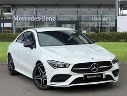 White Used 2022 Mercedes CLA180 Executive Sedan | £23,800 (Fair price)