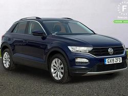 Blue Used 2019 VW T-Roc Sound SUV | £18,399 (Fair price)