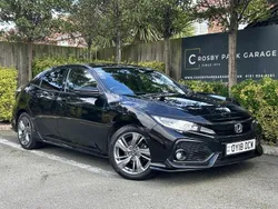 Black Used 2018 Honda Civic Sport Plus Hatchback | £15,250 (Fair price)