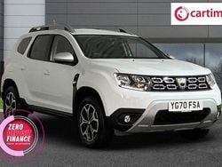White Used 2020 Dacia Duster Prestige SUV | £10,592 (Fair price)