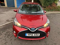 Red Used 2015 Toyota Yaris Hybrid Hatchback | £4,950