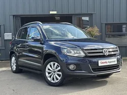 Blue Used 2015 VW Tiguan Match SUV | £8,990 (Fair price)