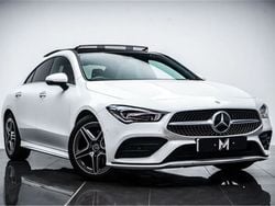 White Used 2022 Mercedes CLA200 AMG line Coupe | £27,995 (Expensive)