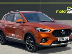 Orange Used 2024 MG ZS Exclusive Sedan | £16,498 (Fair price)