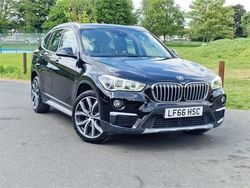 Black Used 2016 BMW X1 xLine SUV | £11,495 (Fair price)