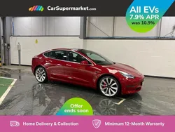 Red Used 2019 Tesla Model 3 Performance Sedan | £18,997 (Good price)