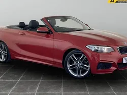 Red Used 2015 BMW 218 M Sport Cabriolet | £10,495 (Fair price)