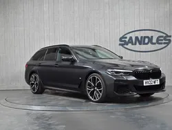 Grey Used 2022 BMW 520 M Sport Estate | £24,499 (Fair price)