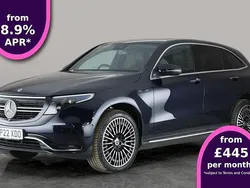 Blue Used 2022 Mercedes EQC400 AMG Line Premium SUV | £29,034 (Fair price)