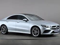 Silver Used 2021 Mercedes CLA250e AMG Line Premium Plus Sedan | £31,498