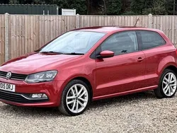 Red Used 2015 VW Polo SEL Hatchback | £7,300 (Good price)