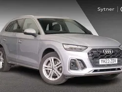 Silver Used 2023 Audi Q5 S-Line SUV | £34,000 (Good price)