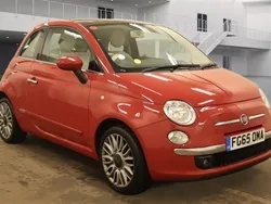 Red Used 2015 Fiat 500 Lounge Hatchback | £4,999 (Fair price)