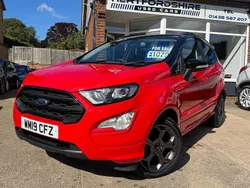 Red Used 2019 Ford Ecosport ST-Line SUV | £10,495 (Fair price)