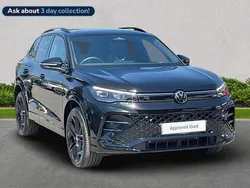 Black Used 2025 VW Tiguan R-line SUV | £43,799