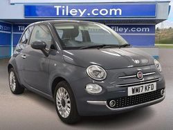 Grey Used 2017 Fiat 500 Lounge Hatchback | £5,490 (Fair price)