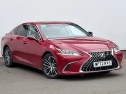 Red Used 2022 Lexus ES300H Sedan | £29,498 (Fair price)