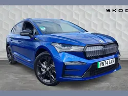 Blue Used 2025 Skoda Enyaq iV vRS SUV | £40,000
