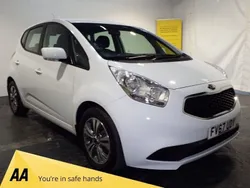 White Used 2017 Kia Venga 2 Hatchback | £7,690 (Fair price)