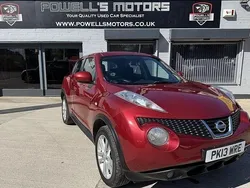Red Used 2013 Nissan Juke Acenta SUV | £4,495 (A bit pricey)