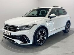 White Used 2021 VW Tiguan R-line SUV | £27,499 (Fair price)