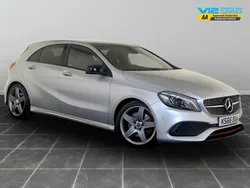 Silver Used 2016 Mercedes A250 AMG Hatchback | £13,995 (Good price)