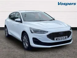 White Used 2023 Ford Focus Titanium Hatchback | £18,700 (Fair price)