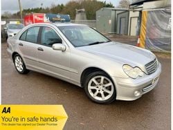 Silver Used 2005 Mercedes C180 Classic Sedan | £1,490 (Good price)
