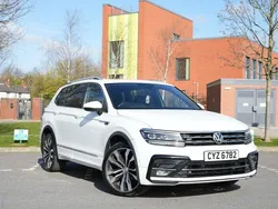 White Used 2019 VW Tiguan Allspace R-line SUV | £17,995 (A bit pricey)