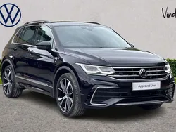 Black Used 2022 VW Tiguan R-line SUV | £28,468 (Fair price)