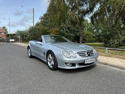 Silver Used 2007 Mercedes SL350 Cabriolet | £14,995 (Expensive)