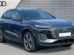 Blue Used 2024 Audi Q6 e-tron S-Line SUV | £55,535 (Fair price)