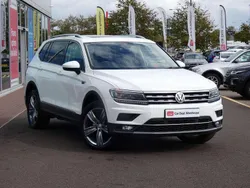 White Used 2019 VW Tiguan Allspace SEL SUV | £21,299 (Fair price)