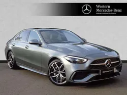 Grey Used 2023 Mercedes C200 AMG Line Premium Plus Sedan | £37,999