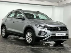Silver Used 2023 VW T-Roc Life SUV | £19,395 (Fair price)