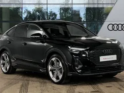 Black Used 2024 Audi Q4 Sportback e-tron Black Edition SUV | £39,999 (Good price)