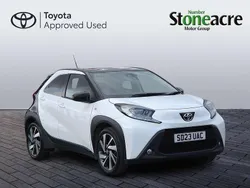White Used 2023 Toyota Aygo Hatchback | £12,750 (Fair price)